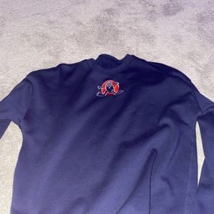 Dark blue @unxpcted sweatshirt, medium size